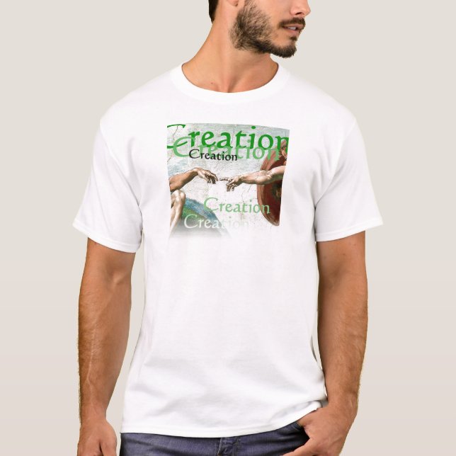 T-shirt Création d'Adam (Devant)