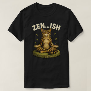 T-shirt Création de chat Zen Ish drôle