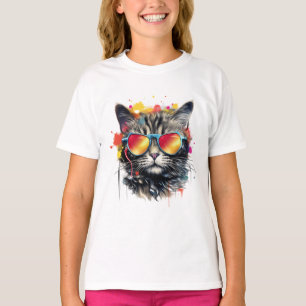 T-shirt Création de chats Kitty