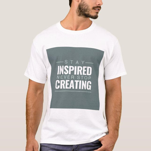 T-SHIRT CRÉATION INSPIRÉE (Devant)