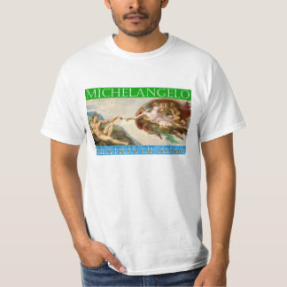 T-shirt Creation of Adam - Michelangelo, Sistine Chapel