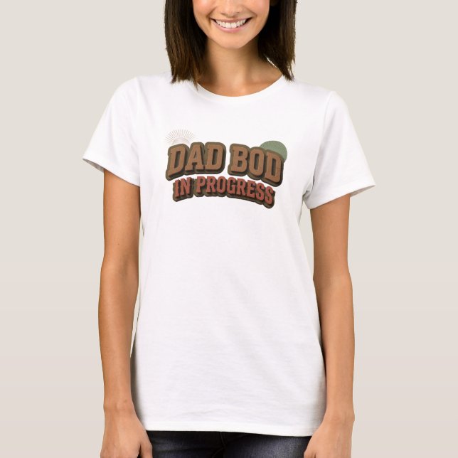 T-shirt Création personnalisée DAD BOG PROGRESS unique (Devant)