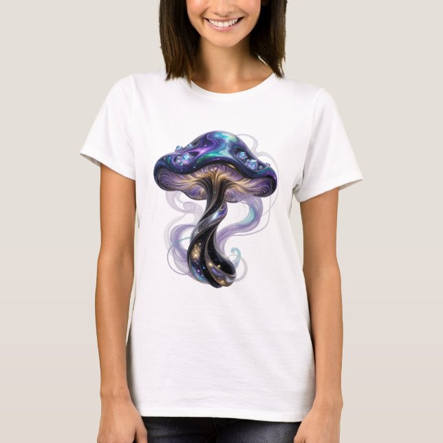 T-shirt Création tendance violette UNKNWN (Devant)