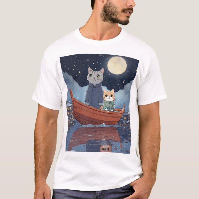 T-shirt Créations Cloud Castle (Devant)