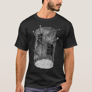 T-shirt Créations forestières Arbre Nature Lover
