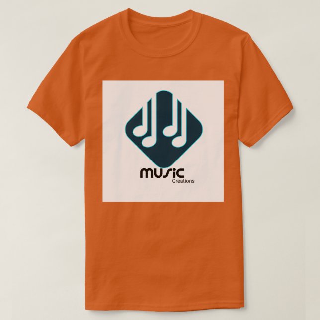 T-shirt Créations musicales (Design devant)