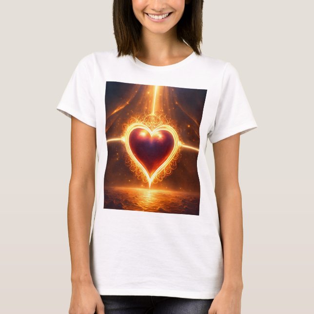 T-shirt Creations sincères et écourter (Devant)