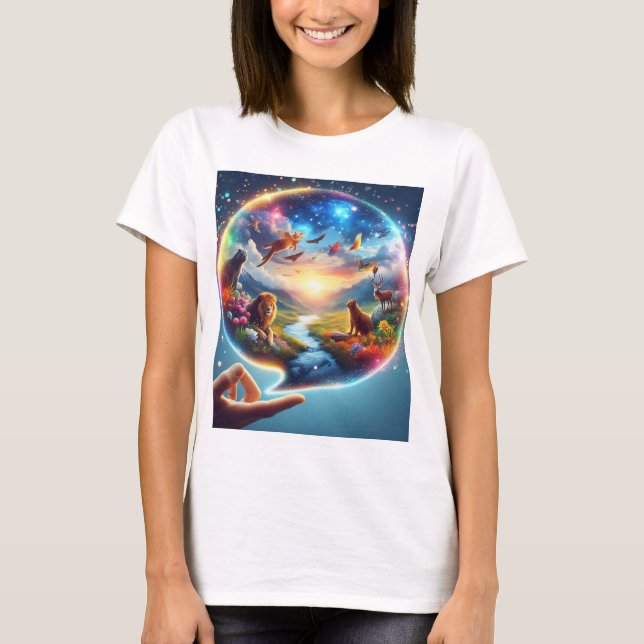 T-shirt Creative World (Devant)