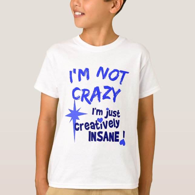 T-shirt créativement fou (Devant)