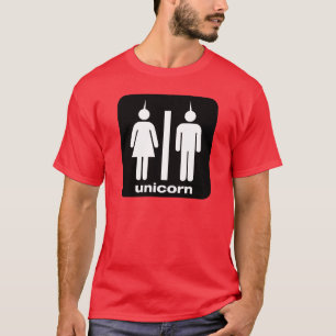 T-shirt Créature Artistique Magique à Crinière Arc-en-Ciel