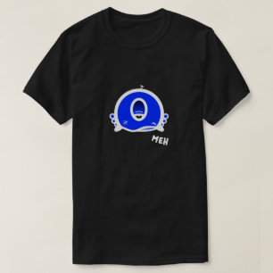 T-shirt Créature de dessin animé bizarre Meh borgne