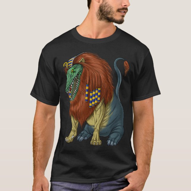 T-shirt Créature de la mythologie égyptienne Ammit (Devant)