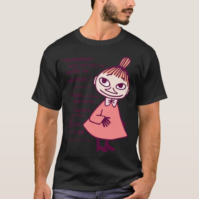 T-shirt Créature de neige de Moomin Character Automne (Devant)