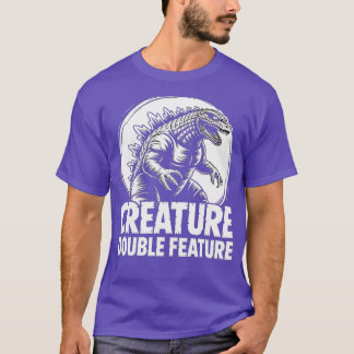 T-shirt Creature Double fonctionnalité WLVI Boston Retro (