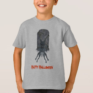 T-shirt Créature effrayante Halloween de pierre tombale
