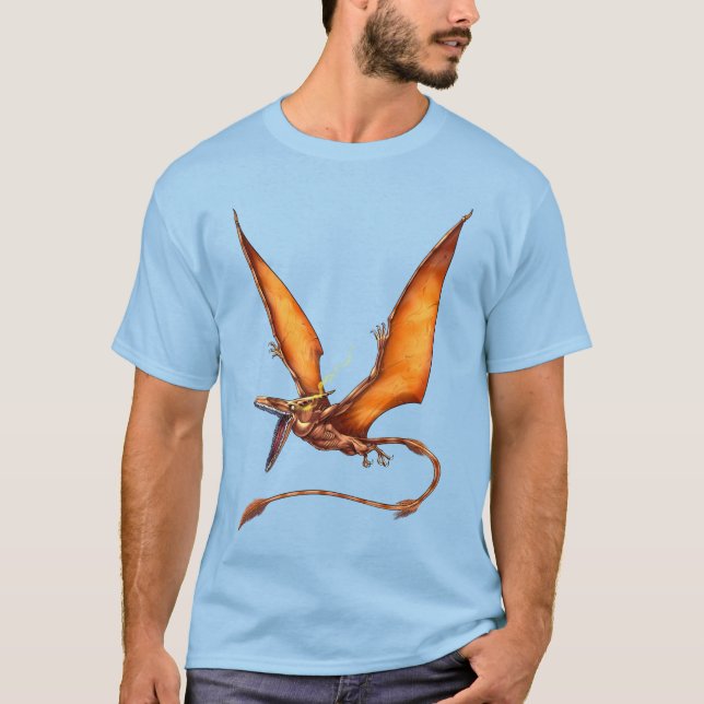 T-shirt Créature en cristaux Kongamato (Devant)