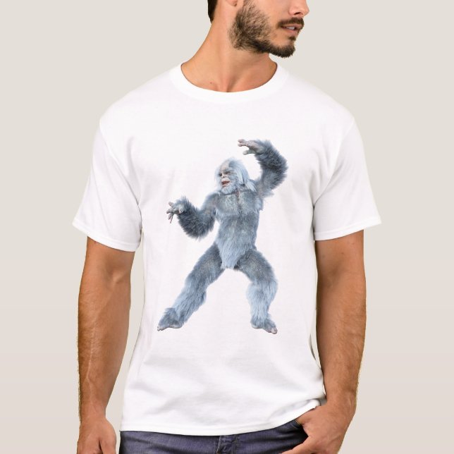 T-shirt Créature fantastique Yéti (Devant)