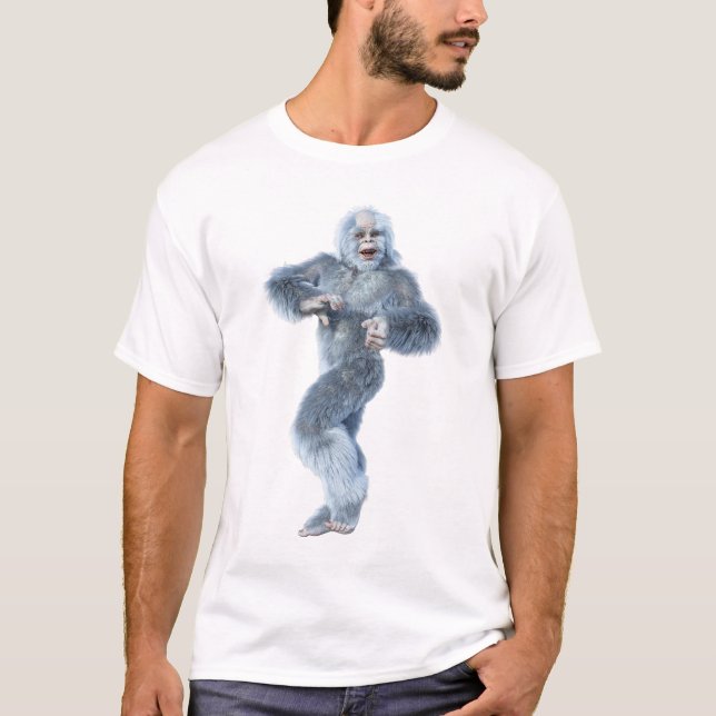 T-shirt Créature fantastique Yéti (Devant)