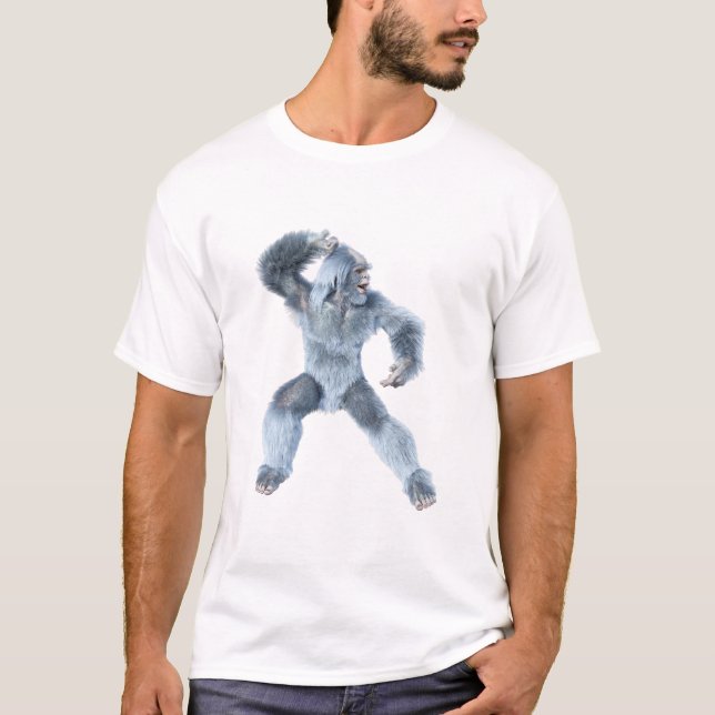 T-shirt Créature Imaginaire Yeti (Devant)
