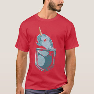T-shirt Créature marine Oiseau de mer Oiseau de baleine Lo