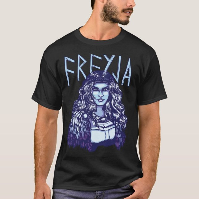 T-shirt Créature Mystique Freyja (Devant)