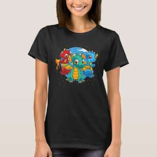 T-shirt Créature mythique animal fantastique dragon mignon