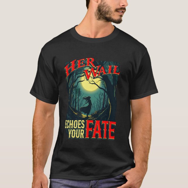 T-shirt Créature mythique Banshee Mythe celtique Folklore  (Devant)