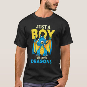 T-shirt Créature mythique d'animal de fantasy Garçons Drag