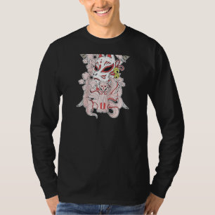 T-shirt Créature mythique japonaise Kitsune Masque neuf Ta