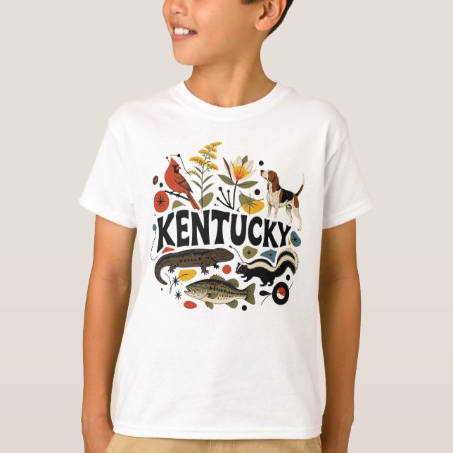 T-shirt Créatures autour du Bluegrass (Devant)