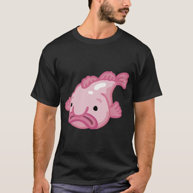 T-shirt Créatures Curieuses - Poisson Blob (Devant)