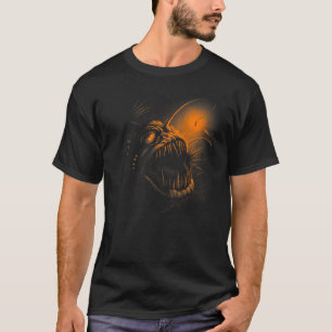 T-shirt Créatures de la mer de poissons-pêcheurs Monstre d