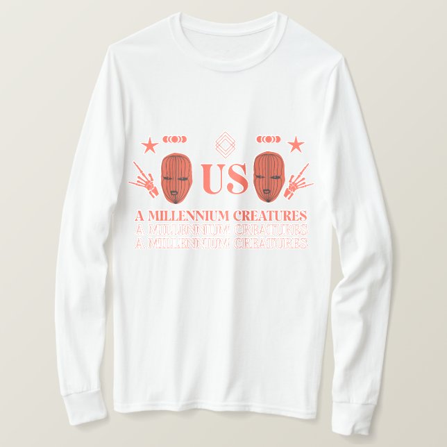 T-shirt Créatures du Millénaire (Design devant)
