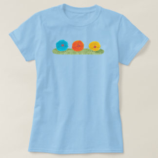 T-shirt Créatures Floues Tenant des Cœurs