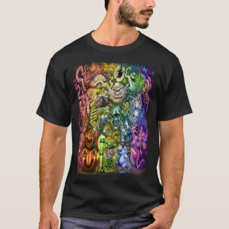 T-shirt Créatures magiques Arc-en-ciel