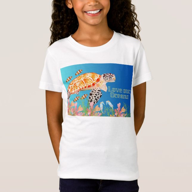 T-Shirt Créatures marines (Devant)