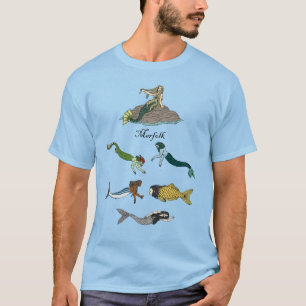 T-shirt Créatures marines anthropomorphes