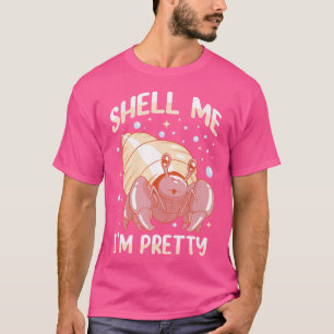 T-shirt Créatures marines Coques de fruits de mer Hermite