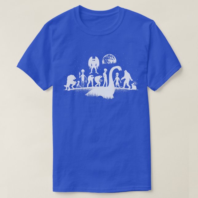 T-shirt Créatures Mythiques Cryptides (Design devant)