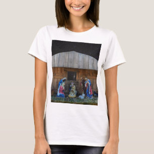 T-shirt Crèche de Noël