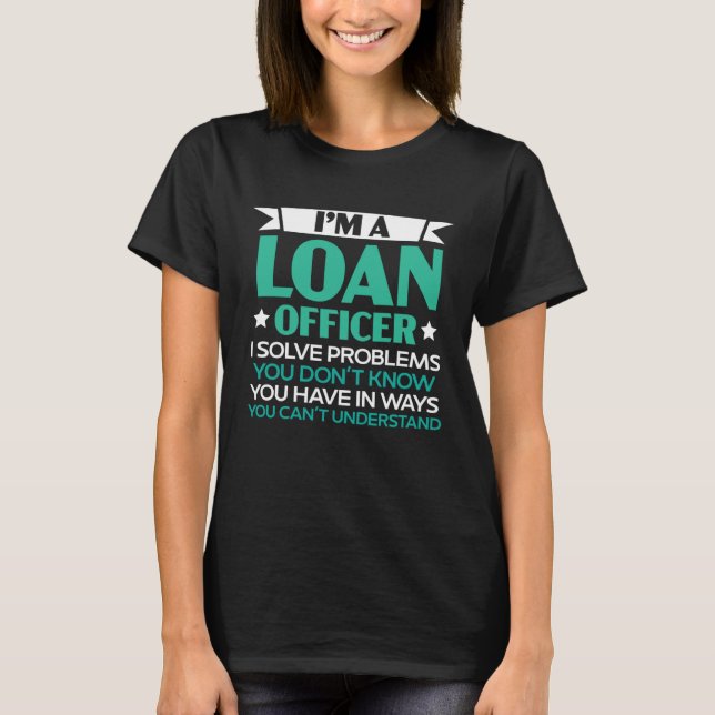 T-shirt Credit Officer Job Profession Debt Loan Officer (Devant)