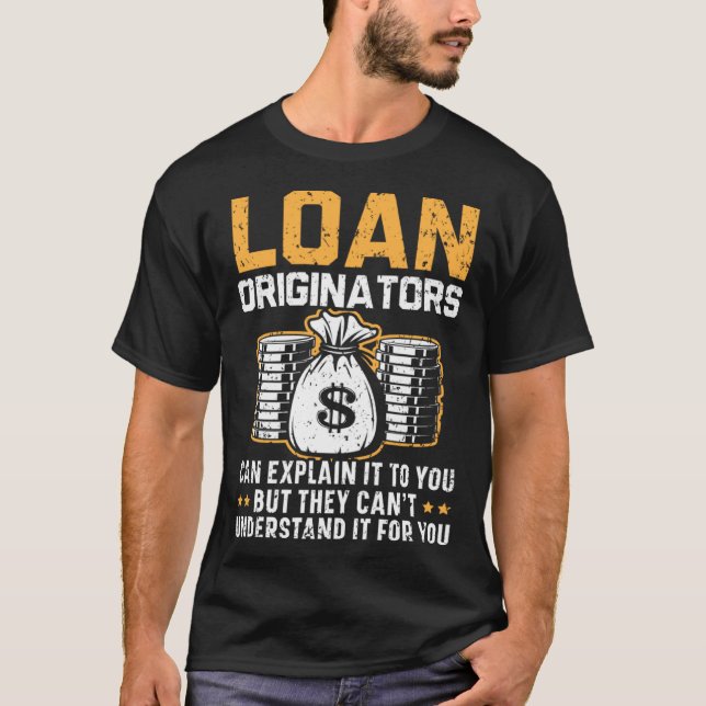 T-shirt Credit Officer Job Profession Debt Loan Officer  4 (Devant)