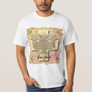 T-shirt Credo Caduceus Médicale