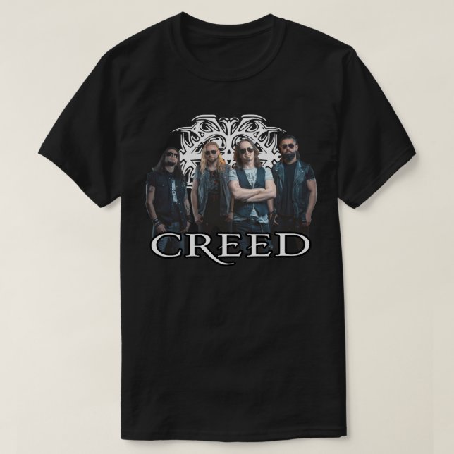 T-shirt Credo quatre man rock poster de musique classique  (Design devant)