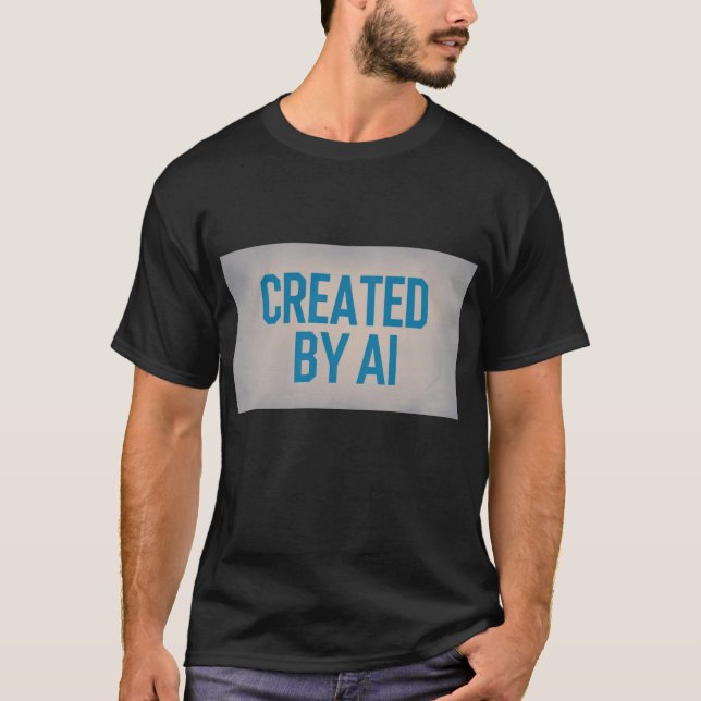 T-shirt Créé par AI (Devant)