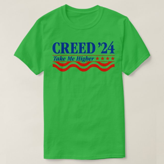 T-shirt Creed 24 Take Me Higher Funny Creed 2024 Long Slee (Design devant)