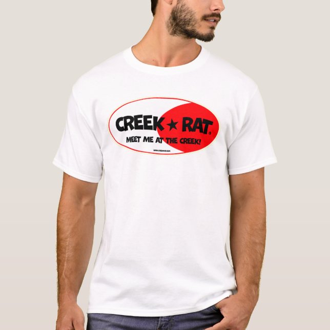T-shirt Creekrat Cartoon Studios - Creek Rat (Devant)