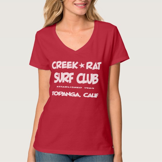 T-shirt Creekrat Cartoon Studios - Creek Rat (Devant)