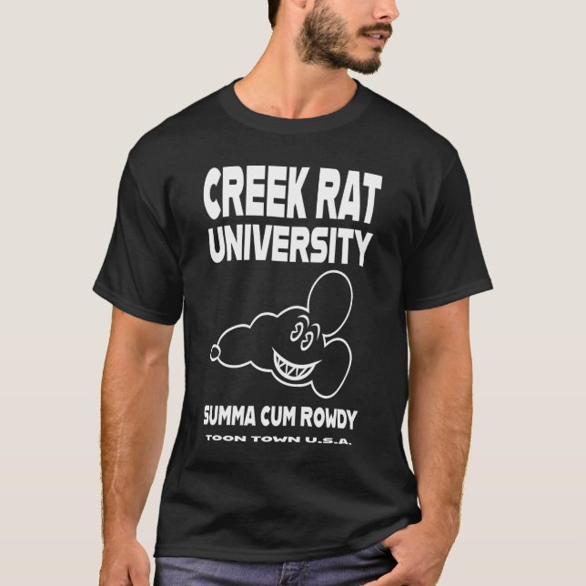 T-shirt Creekrat Cartoon Studios - Creek Rat (Devant)