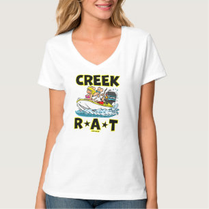 T-shirt Creekrat Cartoon Studios Creek Rat Flivver Boat
